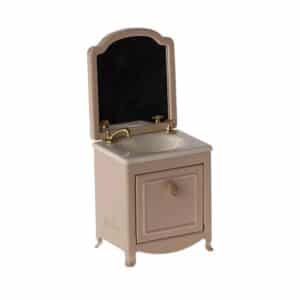 Maileg Poppenhuis Wastafel Sink Dresser Mouse Powder 5707304134916 (2)