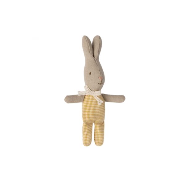 Maileg Rabbit MY Yellow Check 5707304133322 (1)
