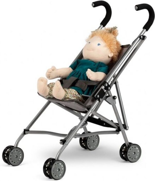 MamaMemo Poppen Buggy Grijs 5706798841072