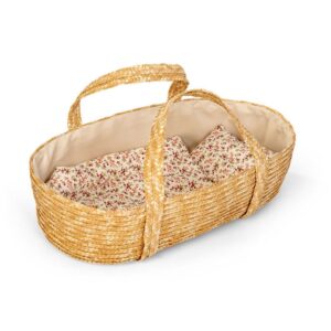 MamaMemo Poppenreiswieg Riet 50 cm 5706798841409 (1)