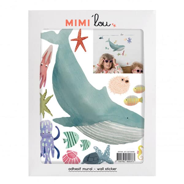 Mimi'lou Muursticker Ocean Small 3700792663656 (2)