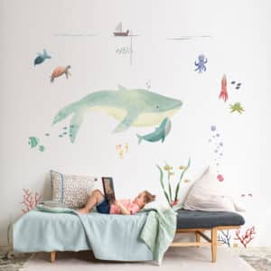 Mimi'lou Muursticker Ocean XL 3700792663632 (1)