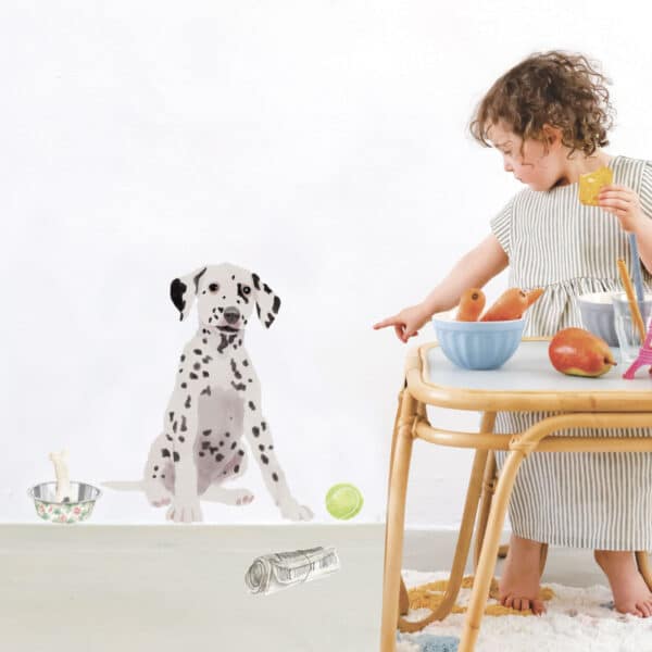 Mimi'lou Muursticker Puppy Dalmatiër 3700792606783 (1)