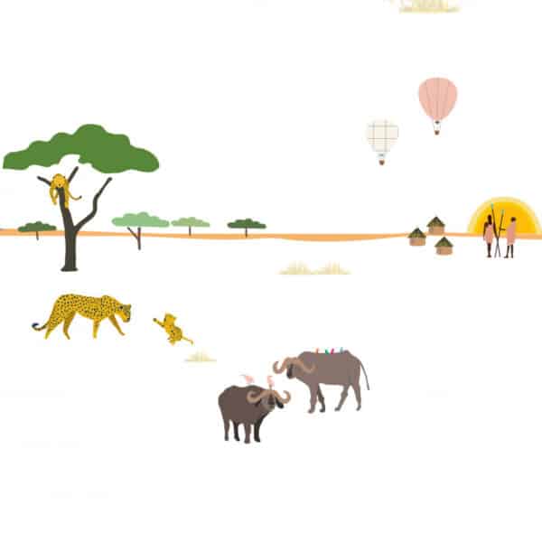 Mimi'lou Muursticker Safari 3700792636100 (2)