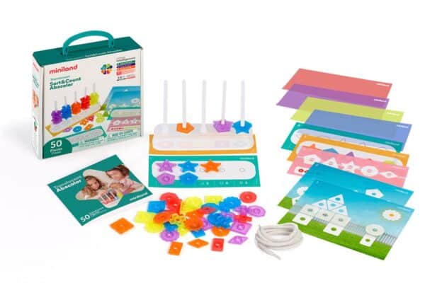 Miniland Lightpad Doorzichtig Speelgoed - Sorteren en Tellen 8413082321666 - 8232166 - (1)