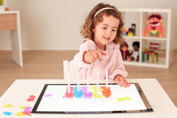 Miniland Lightpad Doorzichtig Speelgoed - Sorteren en Tellen 8413082321666 - 8232166 - (5)