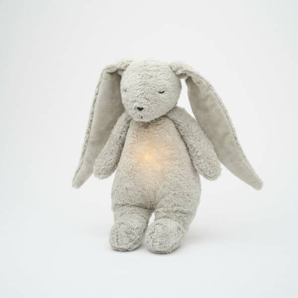Moonie Slaapknuffel Konijn Humming Bunny Grey Natur 2.0 5903943986262 (1)
