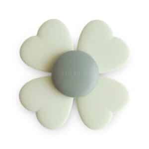 Mushie Babyspeeltje Spinner met Zuignap Lucky Klavertje Vier 0840355801712 (1)