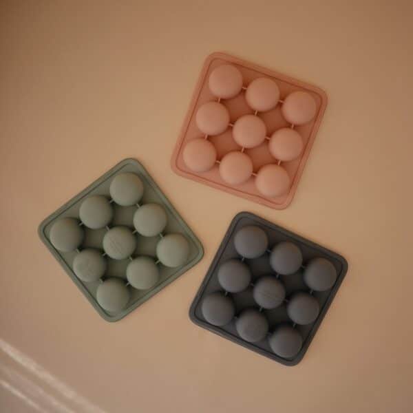 Mushie Diepvries Bewaarbakjes Baby Voedsel Baby Food Freezer Tray bij Grasonderjevoeten (2)