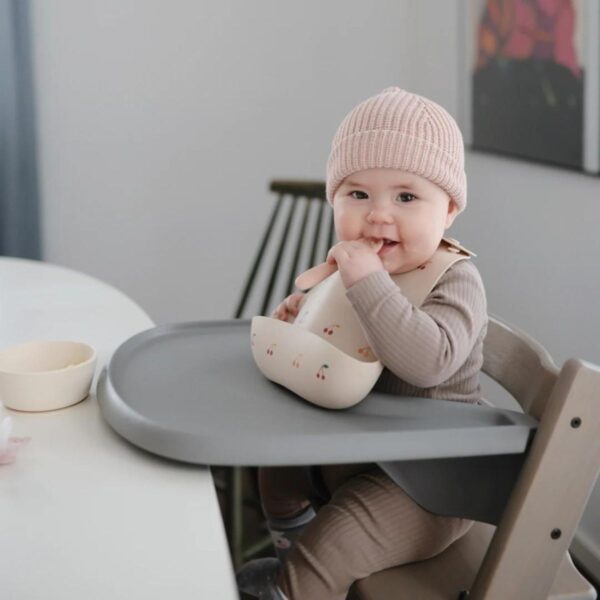 Mushie First Feeding Baby Spoon Blush 840355801125-2