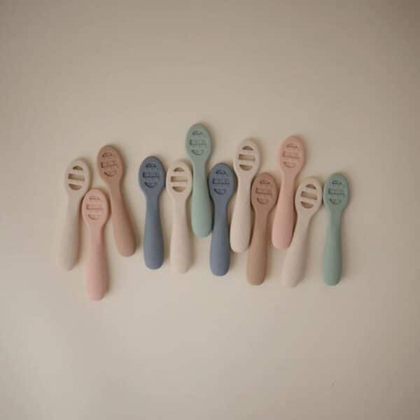 Mushie First Feeding Baby Spoon Tradewinds 840355801149 (3)
