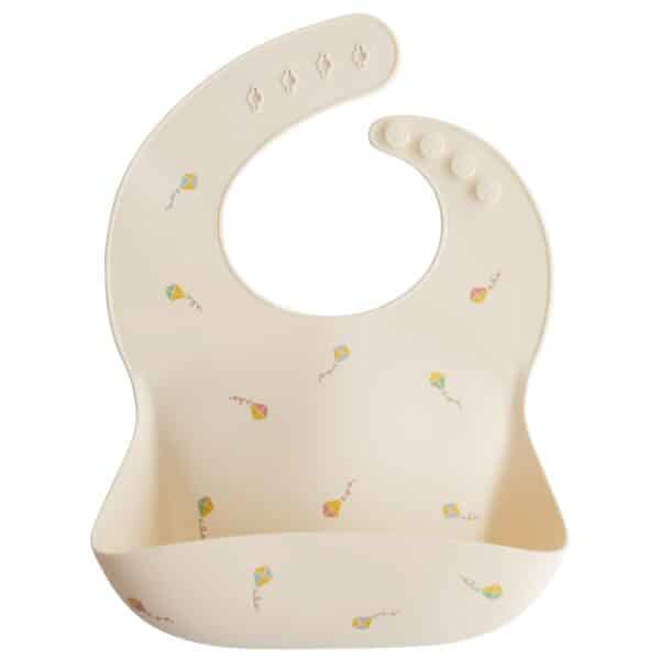 Mushie Siliconen Bib Slabbetje Vliegers Kite 0840355802054 (1)