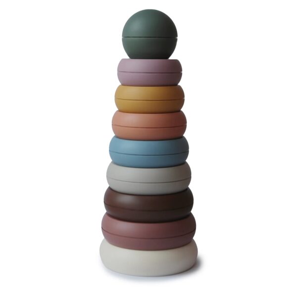 Mushie Stapeltoren Ringen - Rustic 810052461960