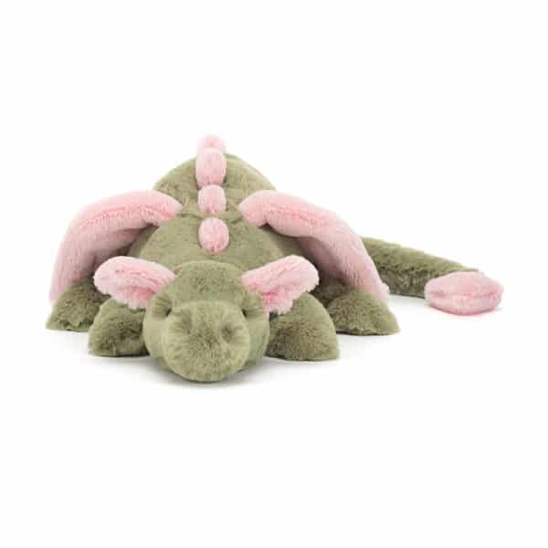 OLV2DD Jellycat Knuffel Draak Malachy Dragon 670983160031 (1)