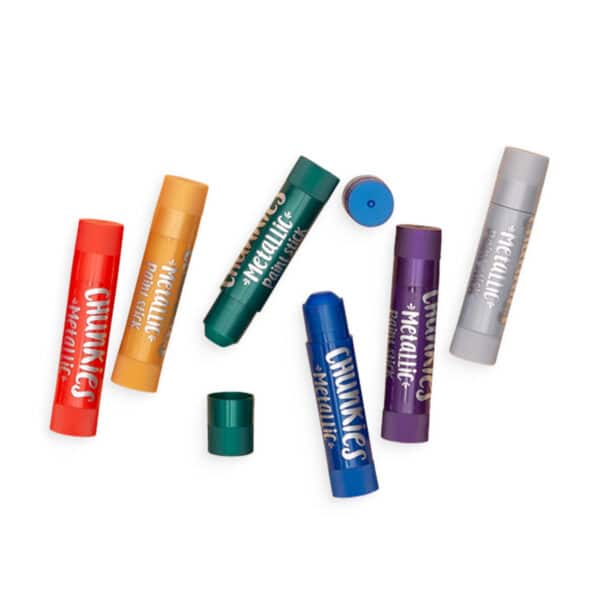 Ooly Chunkies Paint Sticks Metallic - Set van 6 0810078037279