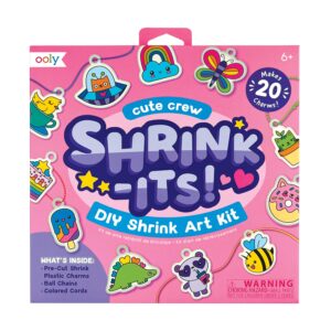 Ooly Shrink-Its! DIY Shrink Art Kit Cute Crew 0810104681162