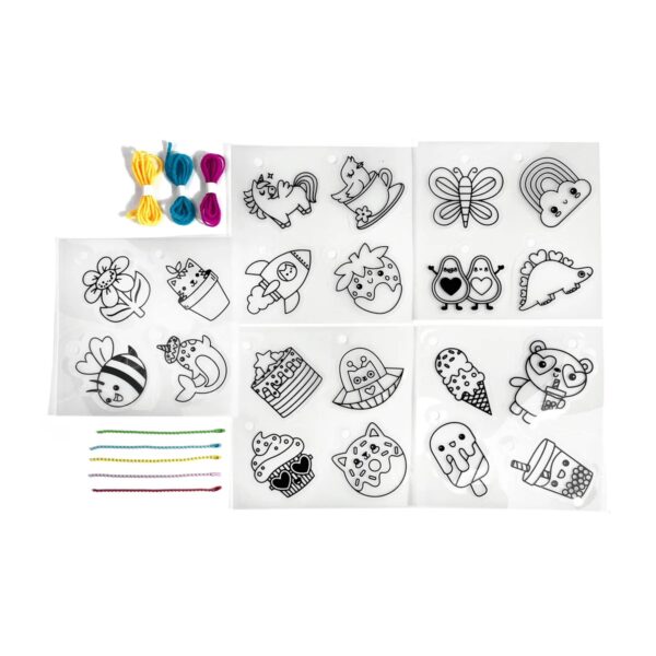 Ooly Shrink-Its! DIY Shrink Art Kit Cute Crew 0810104681162 (7)