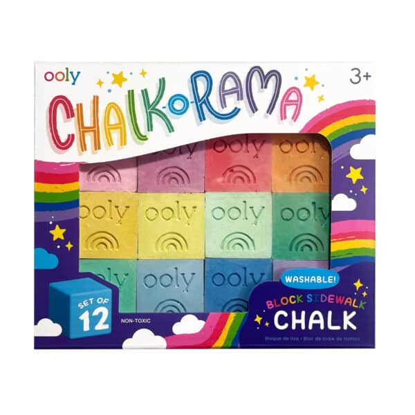 Ooly Stoepkrijt Chalk O Rama Sidewalk Chalk 0810104682466