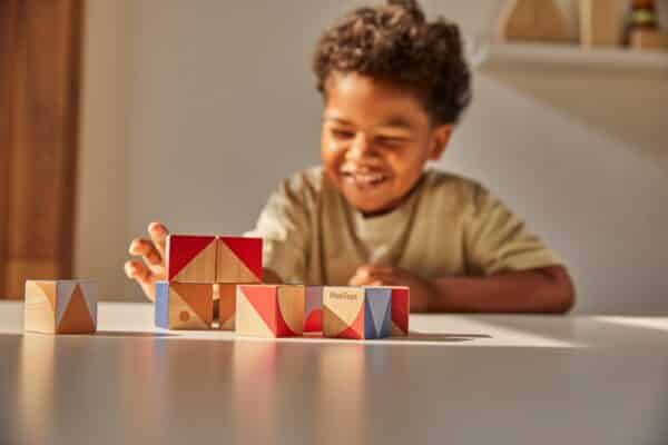 Plantoys Houten Puzzel Blokken - Geo +3jr 4648 - Grasonderjevoeten (7)