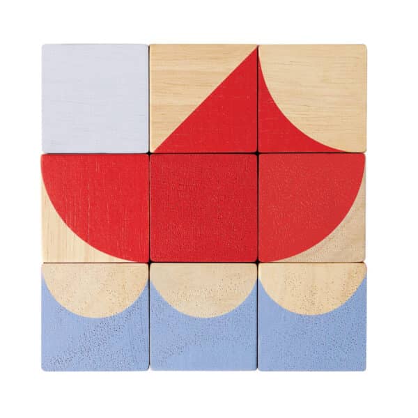 Plantoys Houten Puzzel Blokken - Geo +3jr 4648 - Grasonderjevoeten (8)