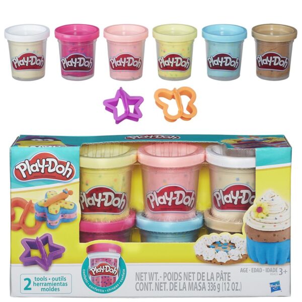 Play-Doh Klei Confetti 6-pack - Afbeelding 5