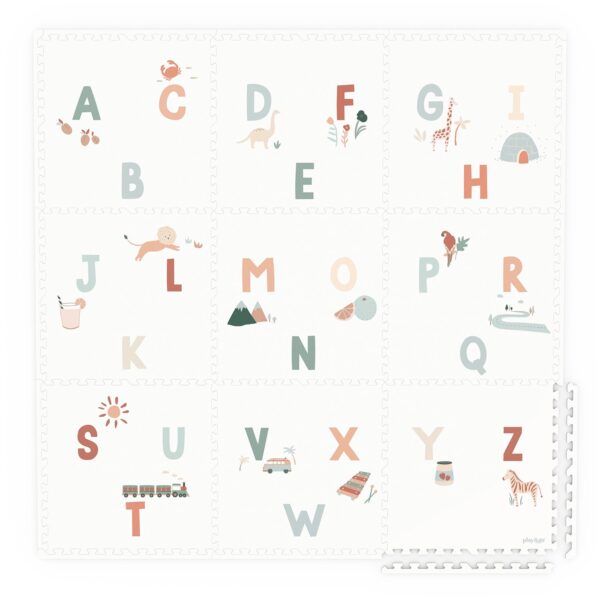 Play and Go Puzzelmat Alphabet Terrazzo EVA 4895250601000 bij Grasonderjevoeten.nl (1)