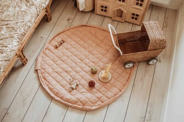 Play and Go Soft Organic 3-in-1 Speelkleed Opbergzak Luiertas - Fleuri 4895250600942 (6)