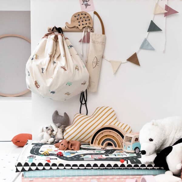 Play and Go Speelkleed en Opbergzak - Big Cars 4897095301244 (4)
