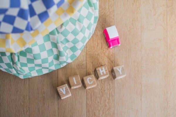 Play and Go Speelkleed en Opbergzak - Vichy Green - Afbeelding 3