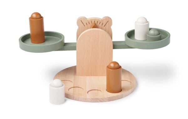 Ronni scale set_LW17360_1523 Liewood Weegschaal Ronni - Faune Green Mix (1)