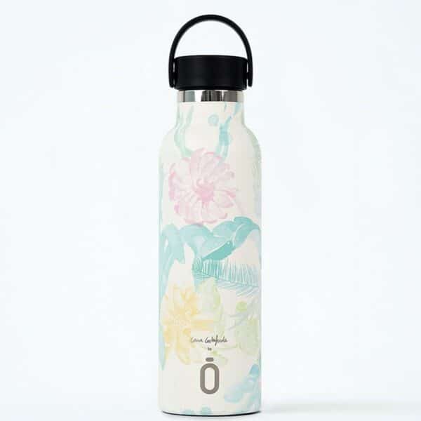 Runbott Drinkfles Thermosfles Lara Flores Paraiso 600 ml 8435291885135 (1)