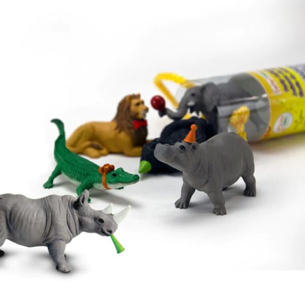 S101082 Safari Speelfiguren Toob Set - Party Animals 0095866006570 (1)