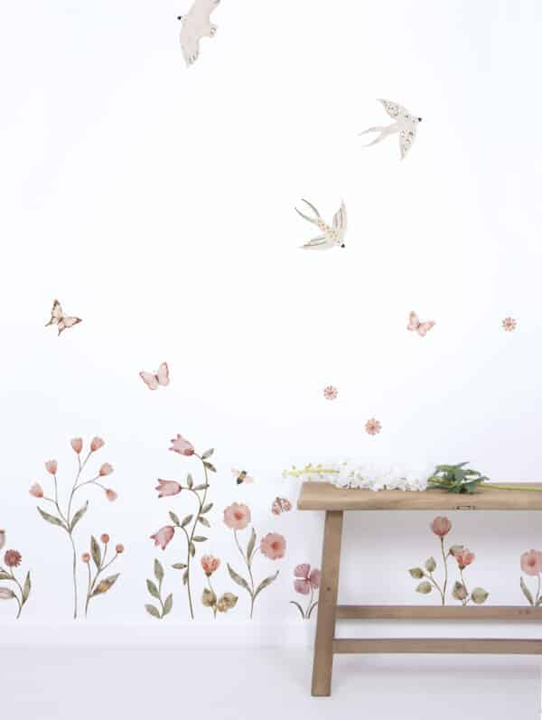 Lilipinso Coccinella Muursticker XL Fields of Flowers and Insects 3700412477144