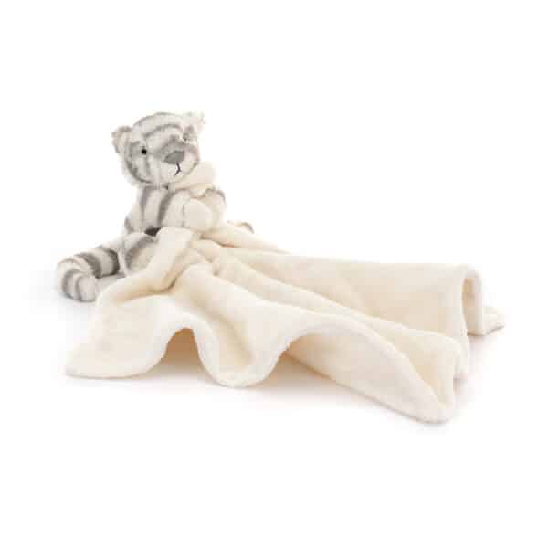 SO4ST Jellycat Bashful Knuffeldoek Sneeuwtijger Snow Tiger 670983148893 (1)