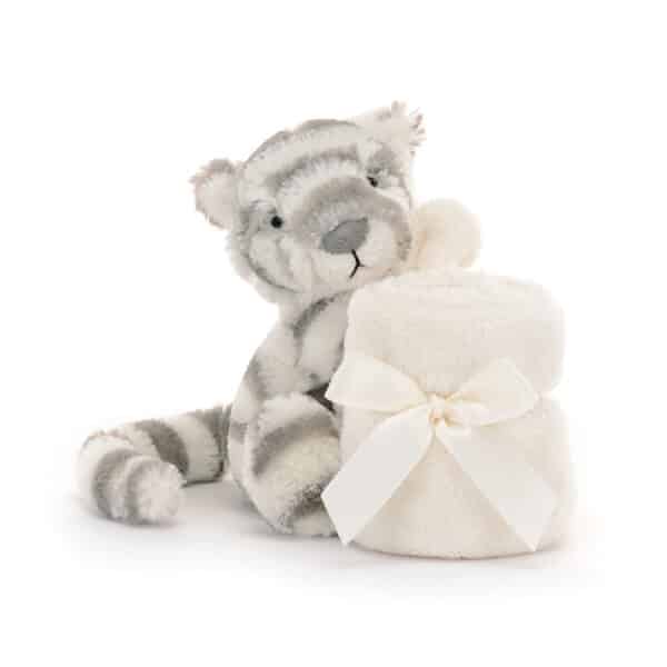 SO4ST Jellycat Bashful Knuffeldoek Sneeuwtijger Snow Tiger 670983148893 (4)