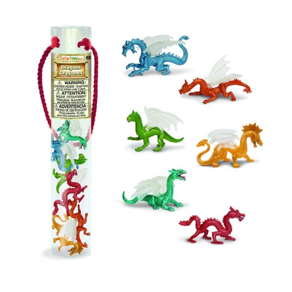 Safari Speelfiguren Designer Toob Set - Draken 0095866687601 - S687604 (2)
