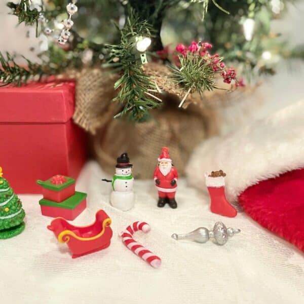 Safari Speelfiguren Designer Toob Set - Kerst 0095866677404 - S677404 - (2)