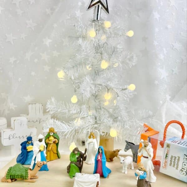 Safari Speelfiguren Super Toob Set - Kerststal Figuren 0095866001421 - S660504 (4)