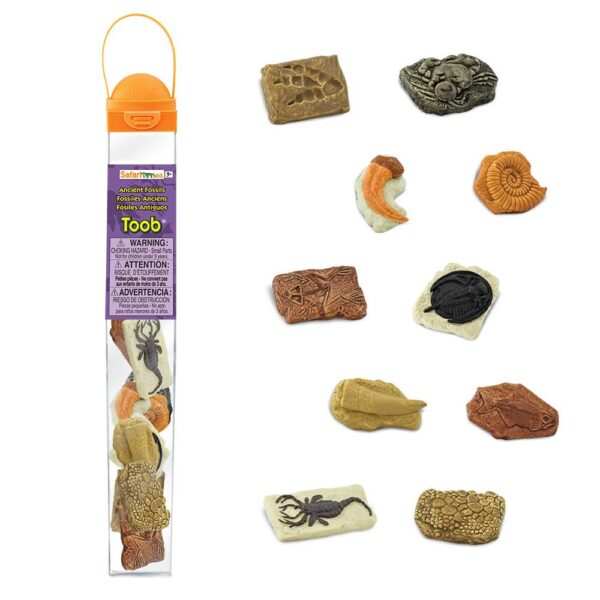 Safari Speelfiguren Toob Set - Fossielen 0095866684808 - S684804 - (3)