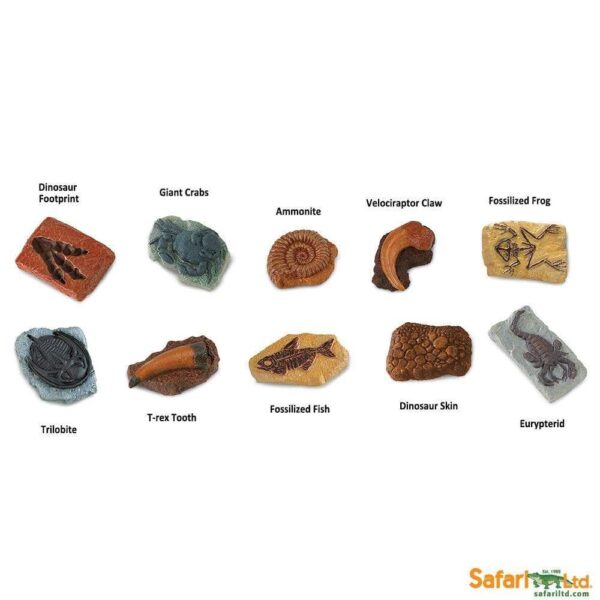Safari Speelfiguren Toob Set - Fossielen 0095866684808 - S684804 - (4)