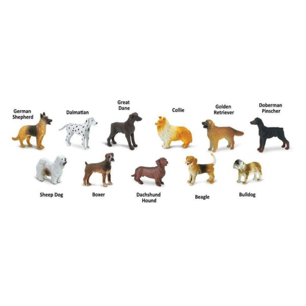 Safari Speelfiguren Toob Set - Honden 095866695507 (4)