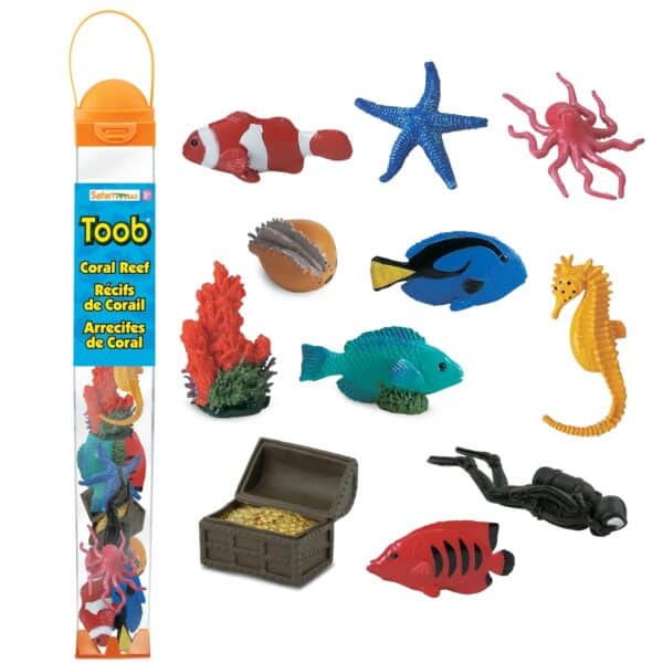 Safari Speelfiguren Toob Set Koraalriffen 0095866699109
