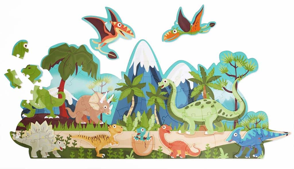 Scratch Beginners- & Vloerpuzzel Dino 5414561812258 (2)