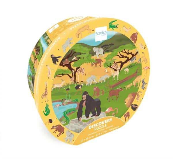 Scratch Discovery Puzzel Savanne 5414561812531 (3)
