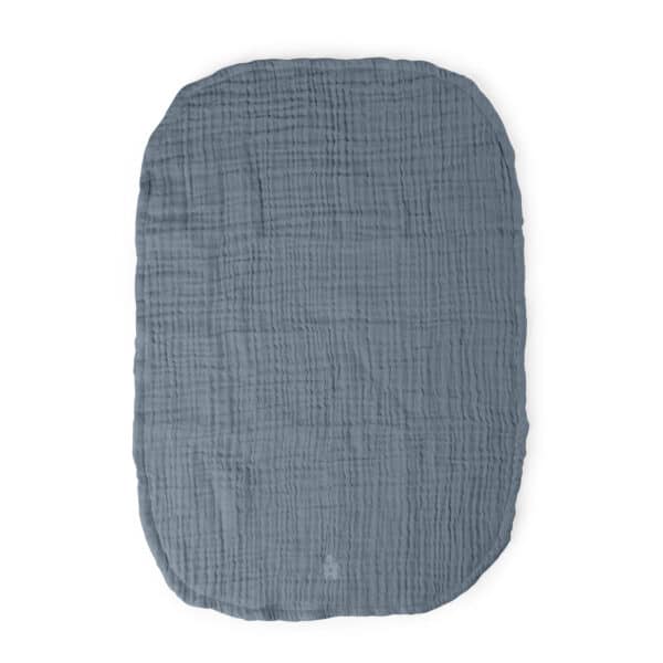 Sebra Aankleedkussen Doeken Muslin Set van 2 Forest Lake Blue 5704680070180 - 101030011 (1)