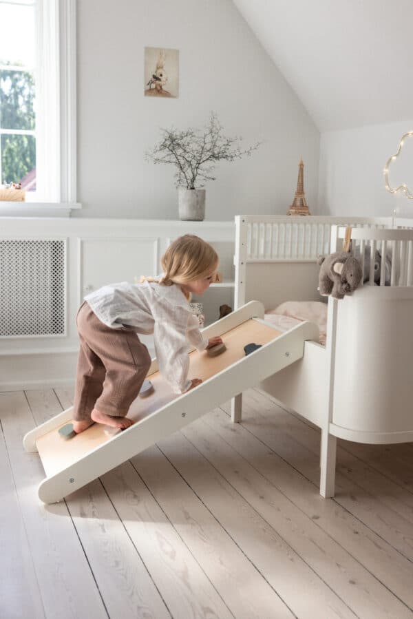 Sebra Klim- & Glijbaan 2-in-1 Classic White - Afbeelding 8