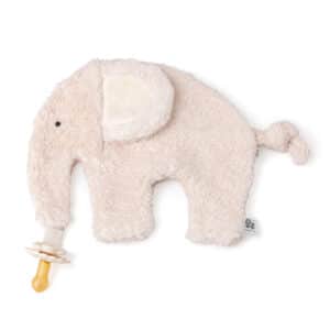 Sebra Speendoek Olifant Fanto Birchbark Rose Roze 5704680070128