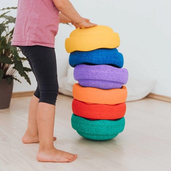 Stapelstein Original Rainbow Classic 6 Stuks 4260607082304 (2)