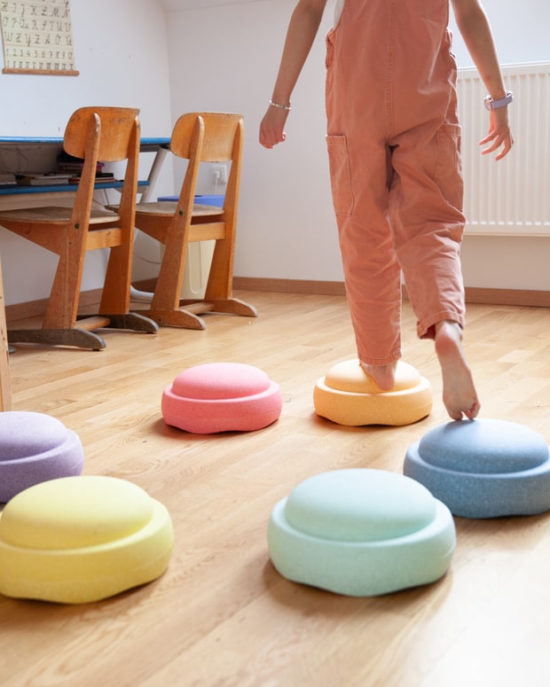 Stapelstein Original Rainbow Pastel 6 Stuks 4260607084803 (1)