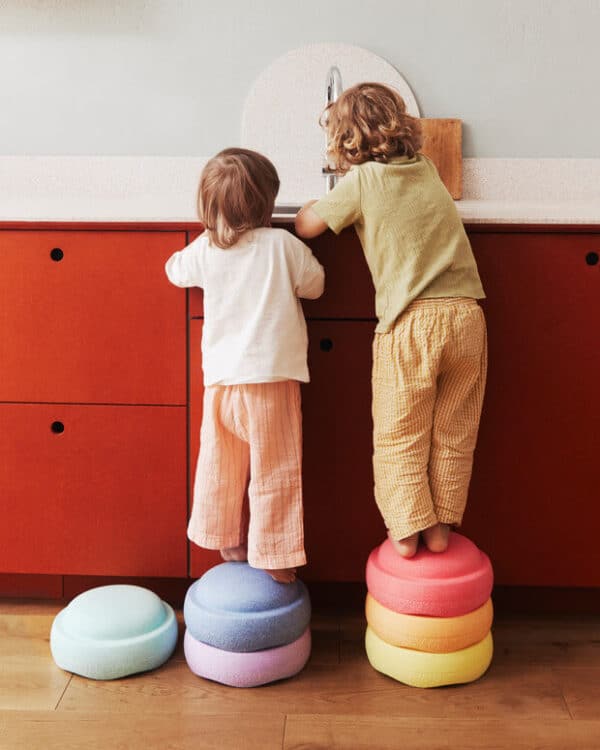 Stapelsteinen Speelmogelijkheden Oefeningen en Spelletjes bij Grasonderjevoeten (3)